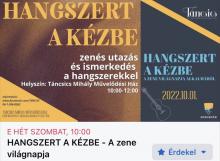 Hangszert a kézbe 2022. október 1. Zeneélmény Program